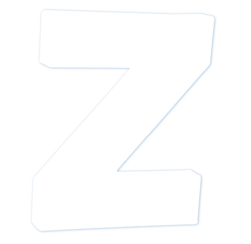 Petite lettre Z 12cm