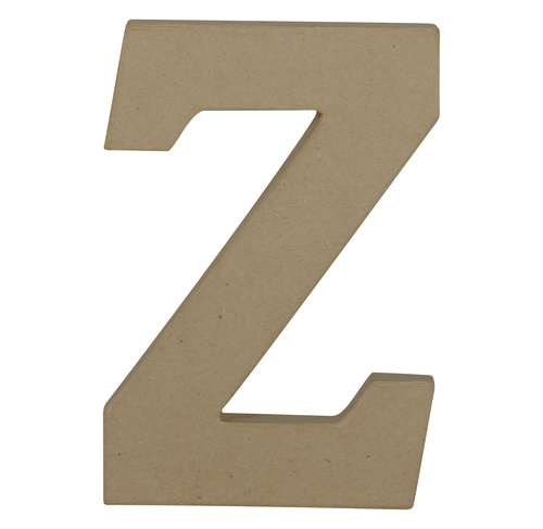 Letra Z kraft 20cm