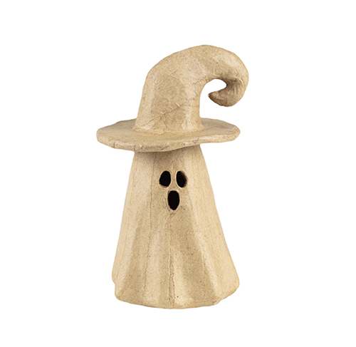 Candelabro con sombrero fantasma